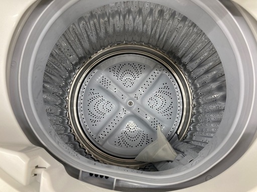 【愛品館江戸川店】保証充実　シャープ　2019年製　7.0kg全自動洗濯機　ES-GE7C-W