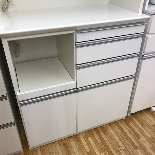 松田家具 キッチンボード 食器棚 レンジボード キッチン収納