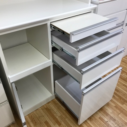 松田家具 キッチンボード 食器棚 レンジボード キッチン収納