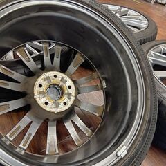 V37スカイライン400R 純正アルミ＆ダンロップランフラットタイヤ（ガレージ保管）の画像