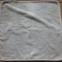 マイクロファイバークロス　４０ｃｍＸ４０ｃｍ　使用品の画像