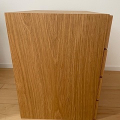 無印良品スタッキングシェルフ　スタッキングチェストの画像