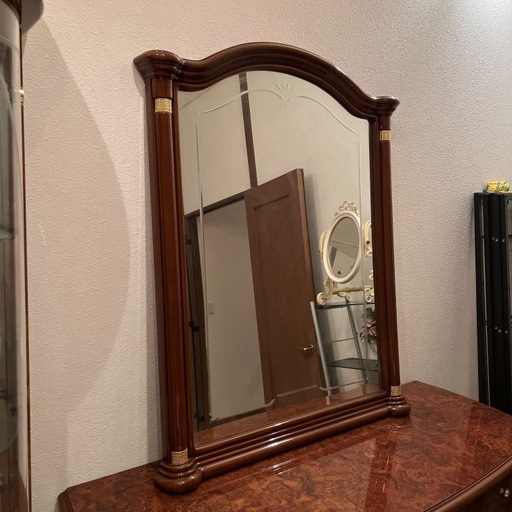 イタリア製 最高級家具 エデイローズ ミラー 鏡 姿見 バロック