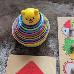 （決まりました）2〜3歳児位　パズル等3点セットの画像