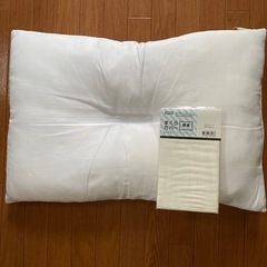 洗える枕・新品ニトリのまくらカバーセット