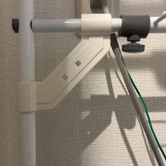 洗濯機ラック 白の画像