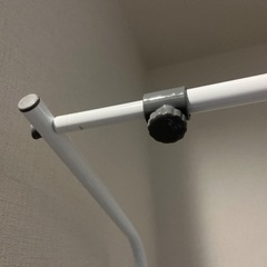 洗濯機ラック 白の画像