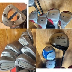 ゴルフクラブセット　xxio NIKE BRIDGESTONE maruman Baffyマルマン　ナイキ　ブリジストン　バフィー　ゼクシオ　接待　ゴルフ　練習用　Ｓシャフトの画像