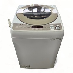 SHARP シャープ 全自動電気洗濯機 9.0kg ES-KSV9D-N 白 ホワイト 2020年式 穴なし洗濯槽