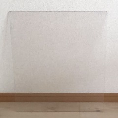 【無料】プラスチック板（50×60cm・厚さ2mm）防振・床保護...