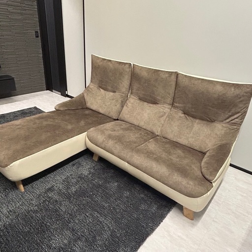 定価42万円】アサヒ トロン 3人掛けソファー