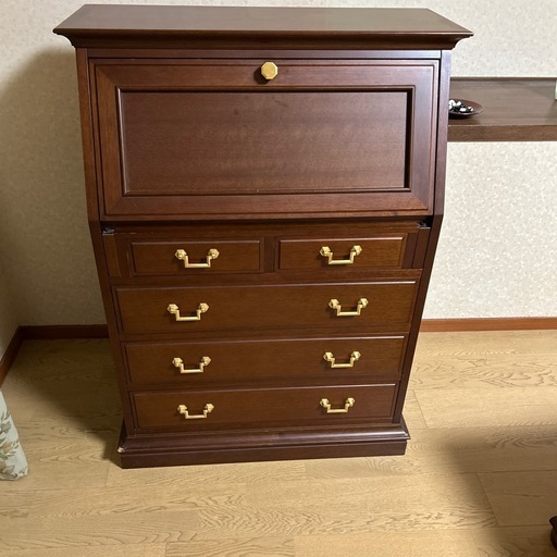 お値下げ⭐️木製ライティングデスク