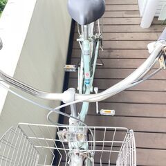 マルイシ シティサイクル happy life26インチ ミントグリーン