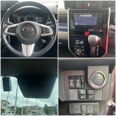 トヨタルーミーカスタムG*令和1(2019)5月車検令和8/4月,33500KM コミコミ830000円の画像