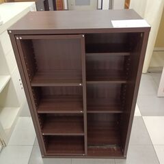 ★ジモティ割あり★  本棚 ブラウン H93×D35×W60 ク...