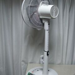 ２０２１年　DCモーターリモコン付　扇風機　中古の画像