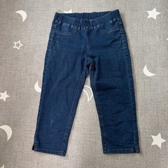 7部丈デニスパンツ