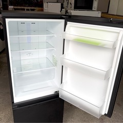 札幌市内配送可 【6ヵ月保証付き】 24年製 Panasonic パナソニック 180L 2ドア冷蔵庫 NR-B18C1-K 右開きの画像