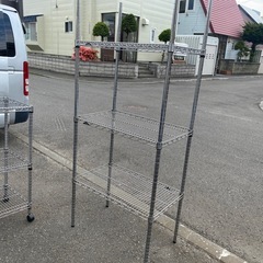 スチールラック3段