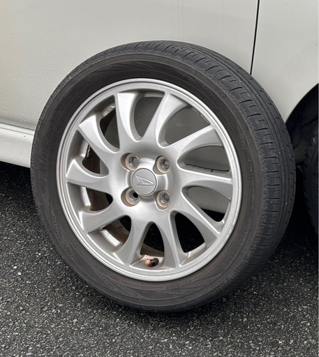 値下げしました 15インチ鉄チン タイヤ165/50R15 2020年製TOYO