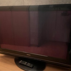 無料 テレビ　HITACHI WOOO P46-XP035 46インチ