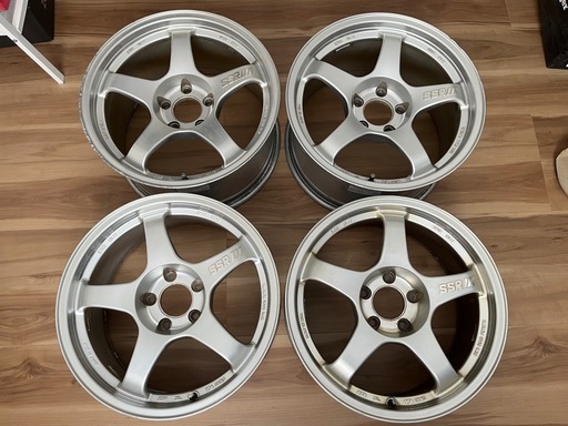 ssr インテグラル　gt2 17インチ　8j 2本　9j2本 SSR インテグラルA2 17×8J+32/9J+38 5H/114.3 激レア!当時物