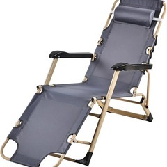 【新品未使用】アウトドア チェア リクライニングチェア キャンプ...