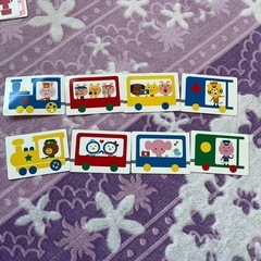 カードゲーム　つないできしゃぽっぽの画像