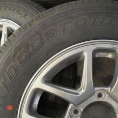SR438 SR439 タイヤ ブリヂストン DUELER H/L 175/80R16 2024年製 夏タイヤ ホイール スズキ 純正 16×5.5J +22 ジムニー 等 石狩市の画像