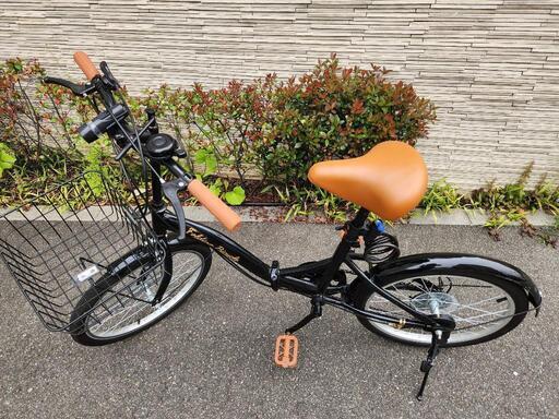 美品中古】折りたたみ自転車20インチシマノ6段変速ギア (ゆう