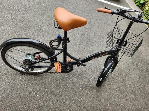 【人気No.1】 美品中古】折りたたみ自転車20インチシマノ6段変速ギア (ゆう 自転車本体