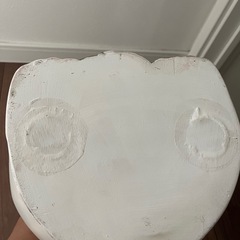 招き猫　陶器　貯金箱の画像