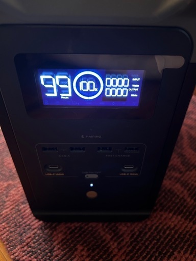 エコフロー　デルタ2 1024wh 電子レンジ使えます