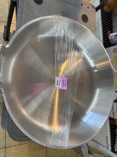 業務用アルミ鍋55cm 蓋45cm バラ売り不可