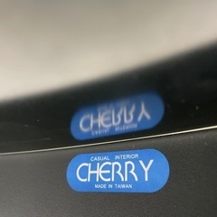 ☆ 桜屋工業 CHERRY ブラック ガラス ローテーブル ☆の画像
