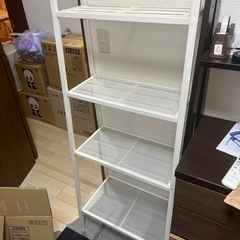4段シェルフ 収納 棚