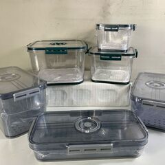 ★未使用★家庭保管品★　メーカー　詳細不明　密閉容器　6点 まと...