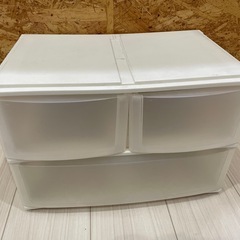 2段クリア収納ケース