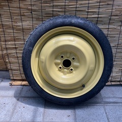 DUNLOP ダンロップ　 スペアタイヤ　チューブレス　4T RIM 
