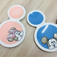 ディズニーストア 小皿 ミッキー ミニー 美品