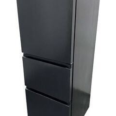 高年式!2022年製! Haier ハイアール 3ドア 冷凍冷蔵庫 286L JR-CV29A-K 幅54 チャコールブラック 中古家電 店頭引取歓迎 R9585