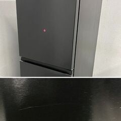 高年式!2022年製! Haier ハイアール 3ドア 冷凍冷蔵庫 286L JR-CV29A-K 幅54 チャコールブラック 中古家電 店頭引取歓迎 R9585の画像