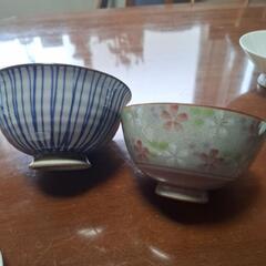 f小皿と茶碗　火曜日限定の画像