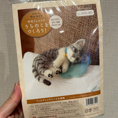 羊毛フェルトでうちのこをつくろう！サバトラ