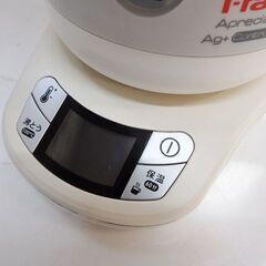 新札幌 t-fal aprecia Ag+ アプレシア エージー・プラス コントロール 0.8L ティファール 電気ケトル KO6201 温度設定 湯沸かし/No.3379の画像
