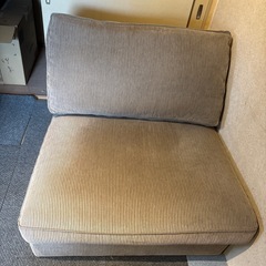 1人用ソファの画像
