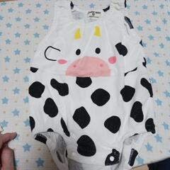 【kinder mini】牛さんデザイン ロンパース 70cm