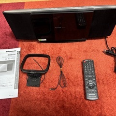 パナソニックコンパクトステレオシステム　SC-HC30-K