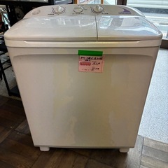 DAEWOO 00年 2.８キロ　2槽式洗濯機　