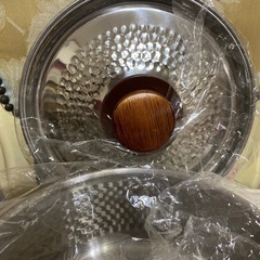 ステンレス 両手鍋　21cm 3.0L 新品の画像